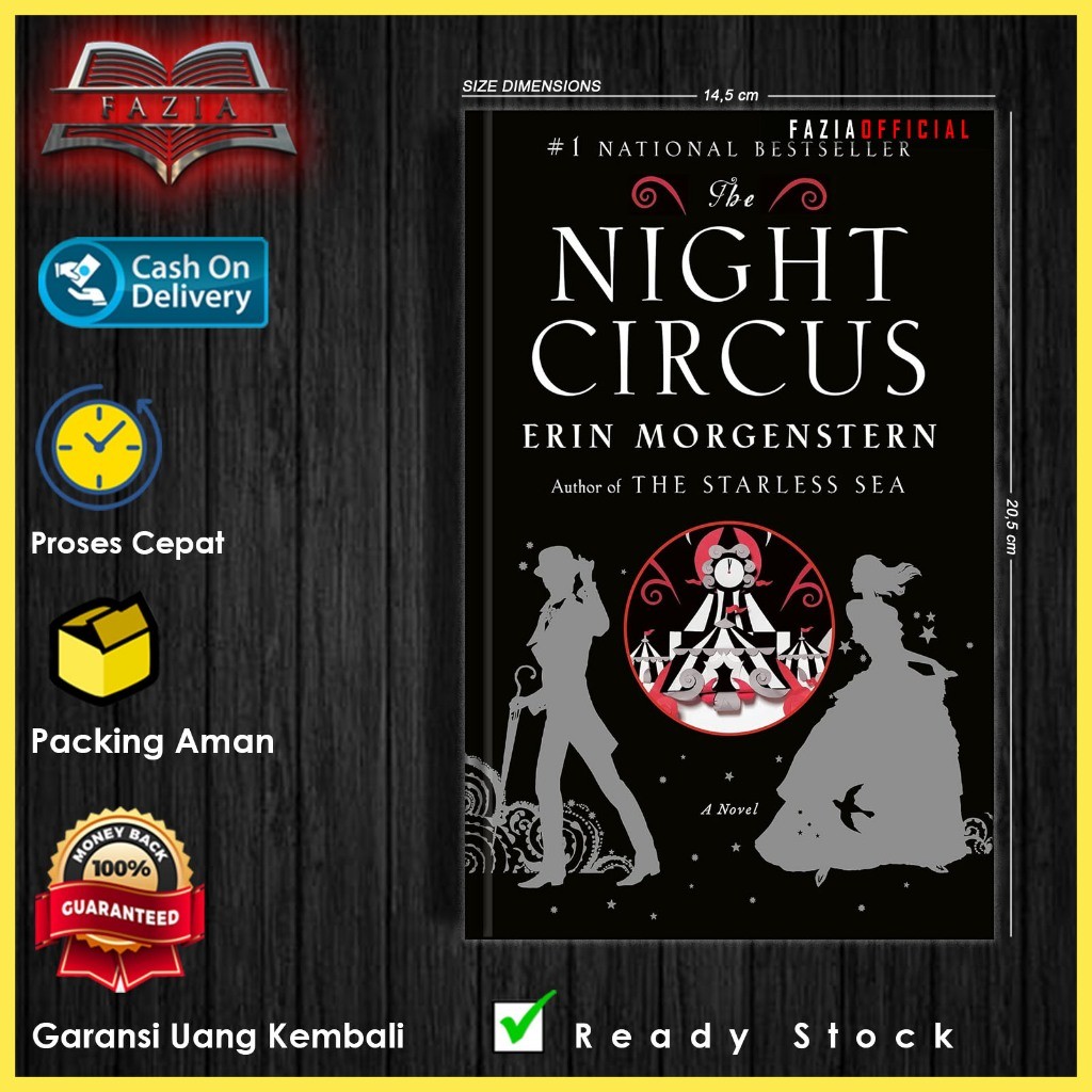 Jual The Night Circus by Erin Morgenstern (English/Indonesia) | Shopee ...