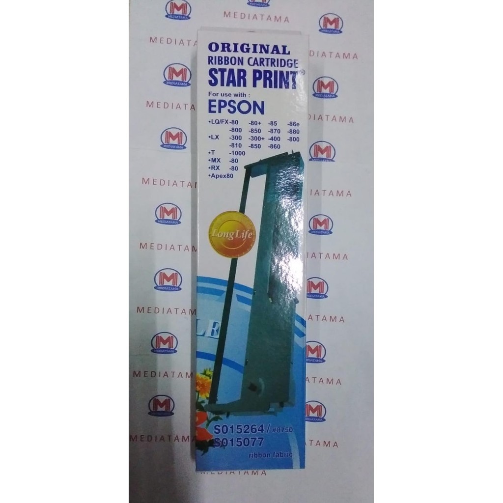 Jual Ribbon Cartridge LX-310/LQ-310 STAR PRINT (PITA HASIL CETAK BIRU ...