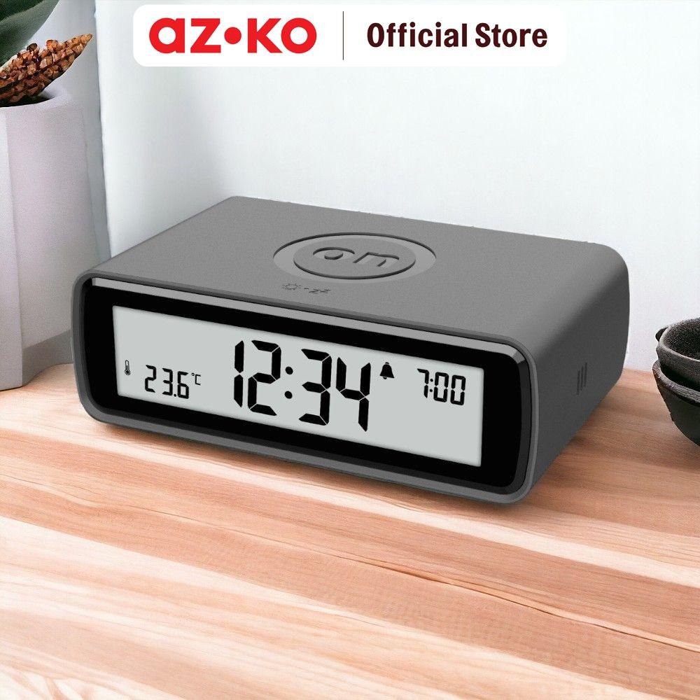 Jual AZKO Arthome Jam Weker Flip - Hitam | Shopee Indonesia