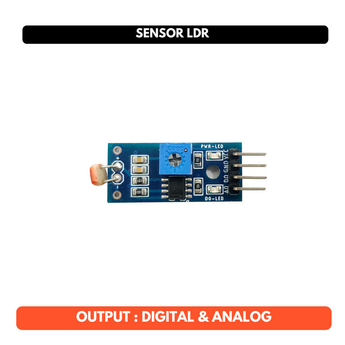 Jual Sensor Cahaya LDR Module Digital & Analog Output GL5516 Light ...