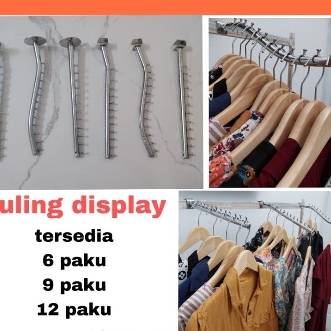 Jual PST Hanger Suling Belalai Tembok 9/12 Titik Paku Sekrup Tembok ...