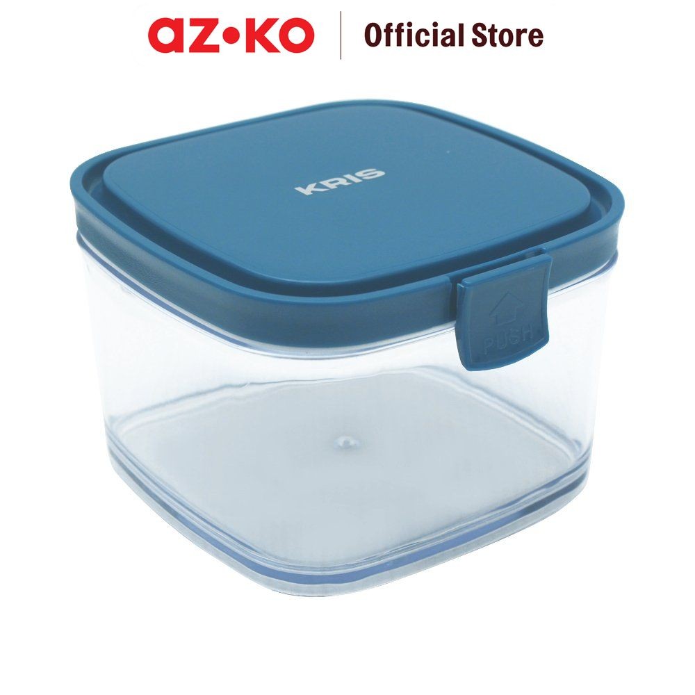 Jual AZKO Kris 660 ml Stoples Square - Biru Pelindung Koper Luggage ...