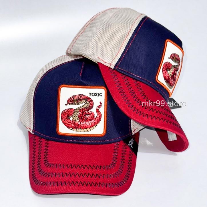 Jual topi hewan the farm toxic navy red topi baseball hewan topi pria ...