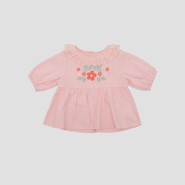 Pipiniko Flower One Set Overall Anak Perempuan main image 1