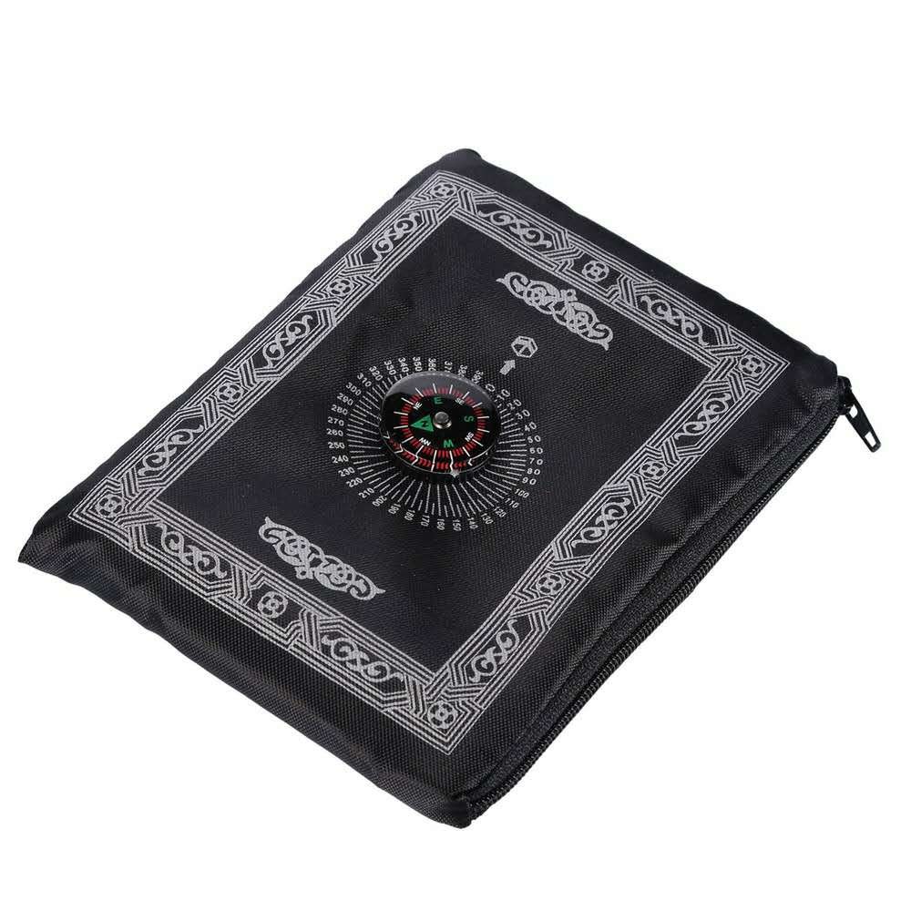 Jual Prayer Rug Polyester Portable Braided Mats Simply Print with ...