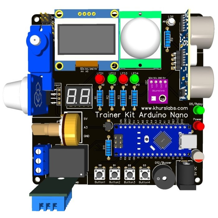 Jual GD99 Trainer KIT Arduino - Praktikum KIT Pembelajaran Pembuatan ...