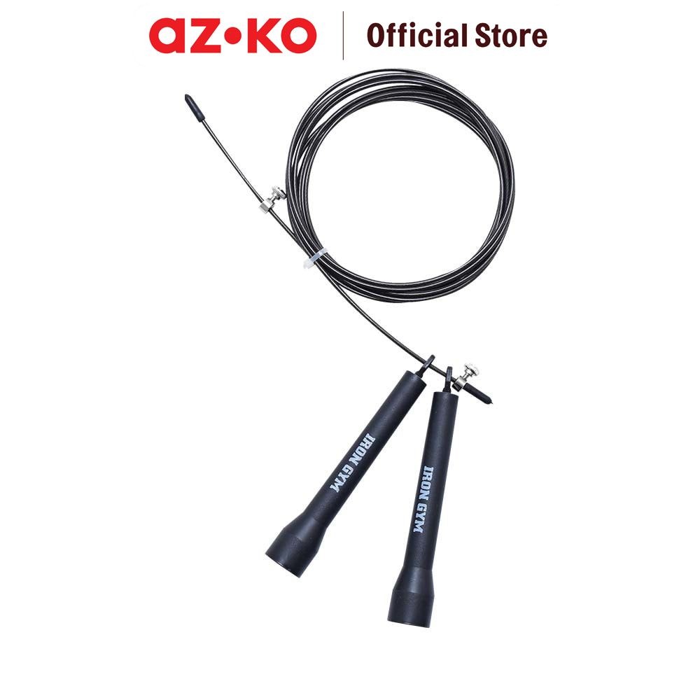Jual AZKO Iron Gym Tali Skipping Speed Skip Rope Jumping Rope Tali ...
