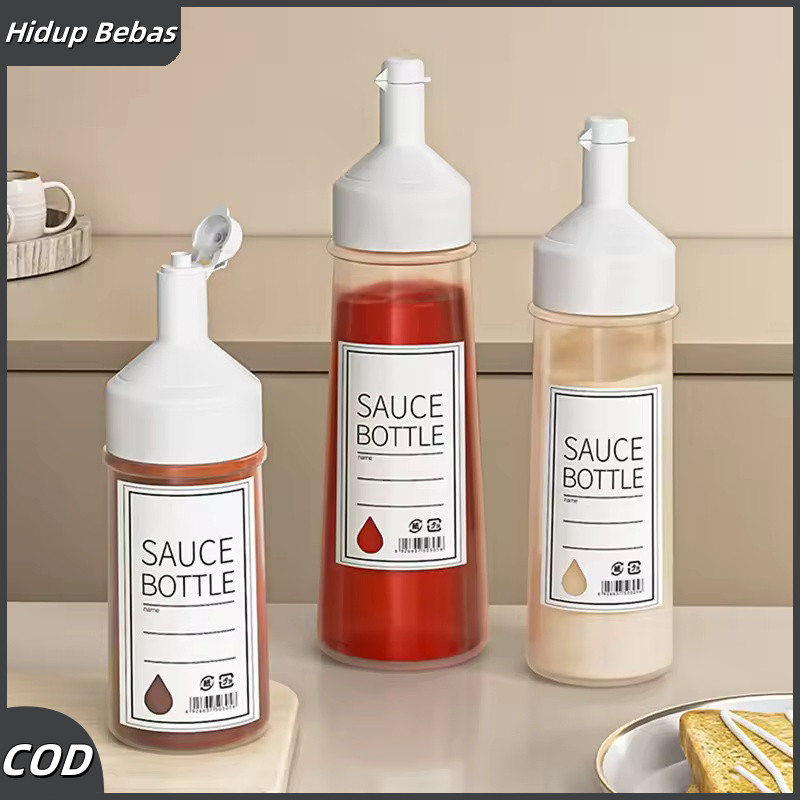 Jual Botol Saus 1 Lubang Tomat Kecap Sambal Mayonaise Wadah Bumbu 250ml ...