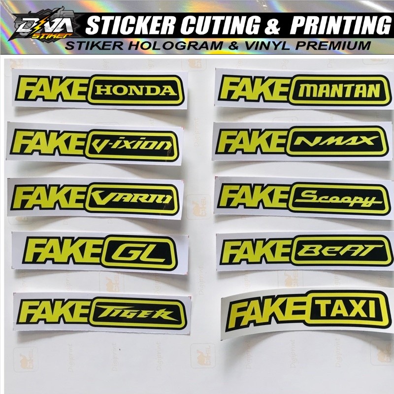 Jual Stiker Racing Herex - Fake Beat Fake Vixion Fake Taxi | Shopee ...
