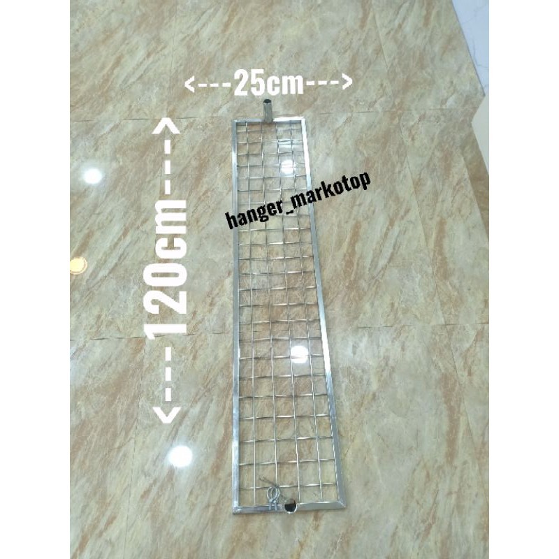Jual ram jaring 25x120 +sok bahan besi crhome | Shopee Indonesia