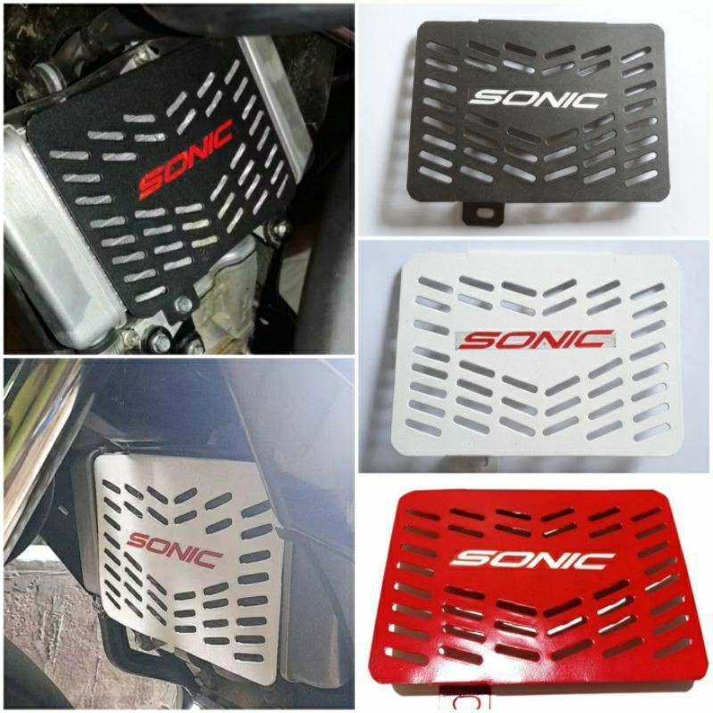 Jual TERMURAH Cover Tutup Radiator Sonic bahan besi Pelindung Radiator ...