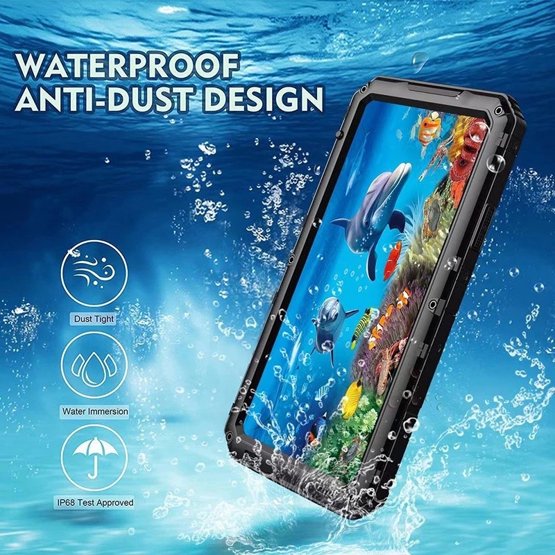 Jual IP68 Anti Shockproof Baru 360 Heavy Duty Metal Armor Protection ...