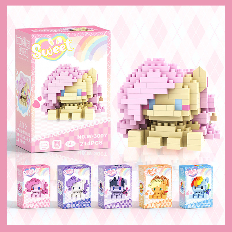 Jual My Little Pony Building Blocks Lega Equestria Girls Figure ...