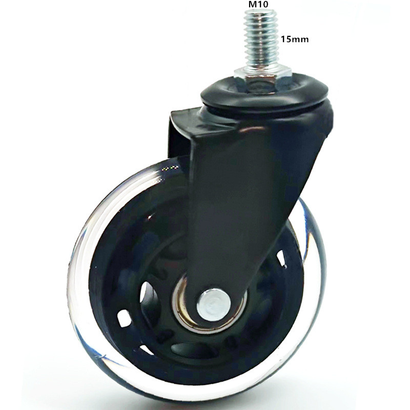 2 STÜCK TRANSPORTROLLEN 75MM Lenkrollen mit 2 Bremse Powerfix EUR 19,99 - DE