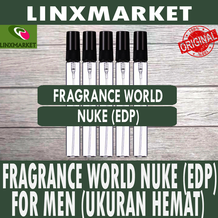 Jual FRAGRANCE WORLD NUKE FOR MEN EDP EAU DE PARFUM UKURAN HEMAT ...