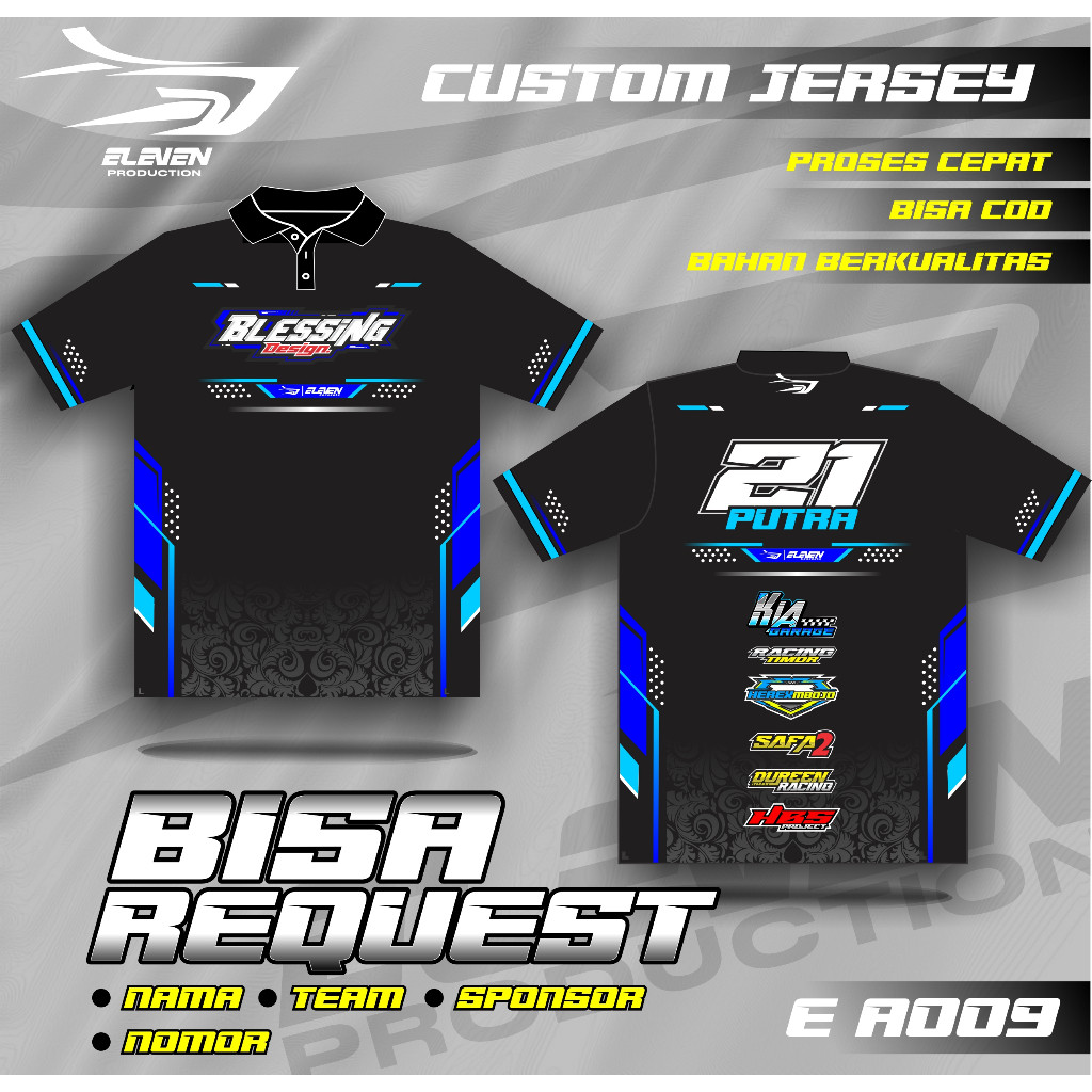 Jual JERSEY RACING kaos baju jersey racing custom full printing jersey ...
