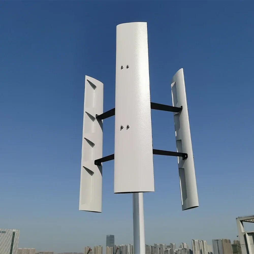Jual 10KW 20KW 12V 24V 48V for Home Vertical Wind Turbine Generator ...