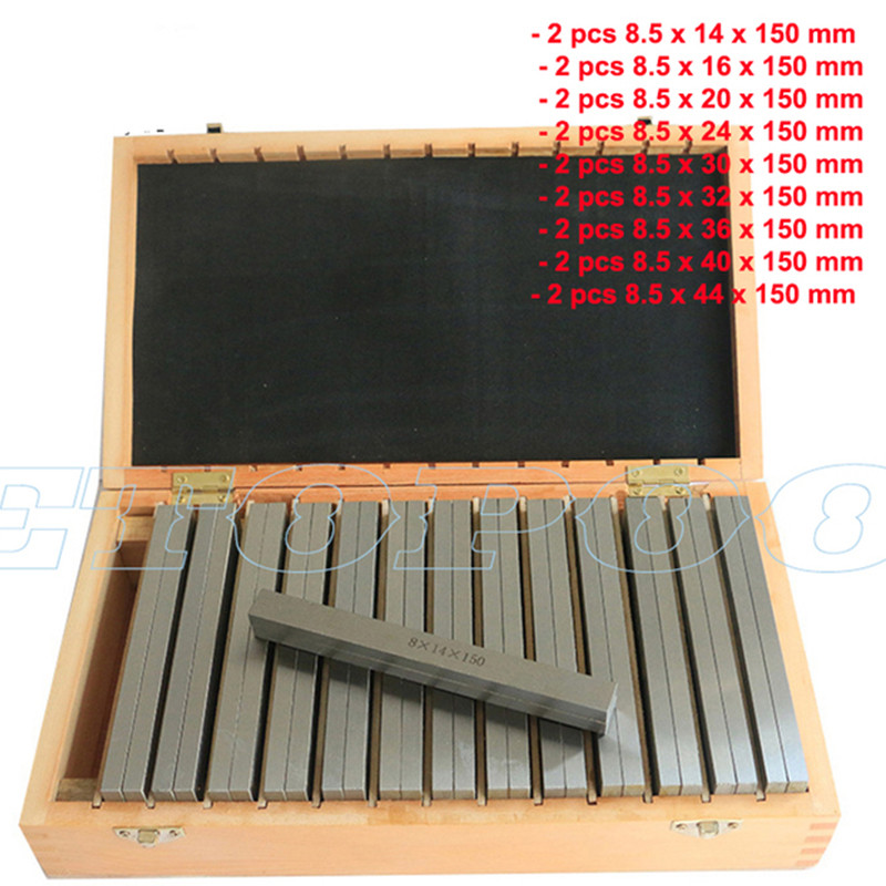 Jual 18pcs/20pcs precision parallel set 150mm/100mm parallel block set ...