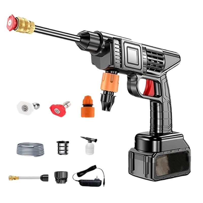 Jual Electric Pressure Washer Battery Powered Washer with Charger and 2 ...