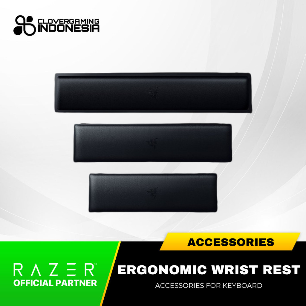 Jual Razer Ergonomic Wrist Rest Pad Wristrest Handrest Accessories for ...