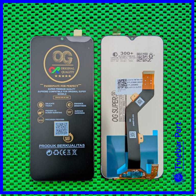 Jual LCD+TS INFINIX (X680) HOT 9 PLAY/X680/SMART 4 PLUS/X680D BLACK ...