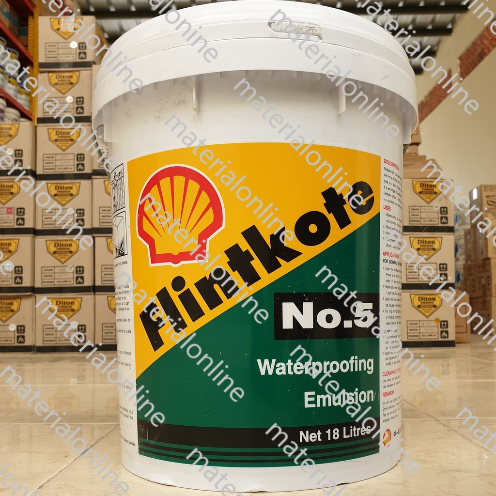 Jual SHELL Flintkote Plinkut Waterproofing Flinkote Flinkut 18Lt 20Kg ...