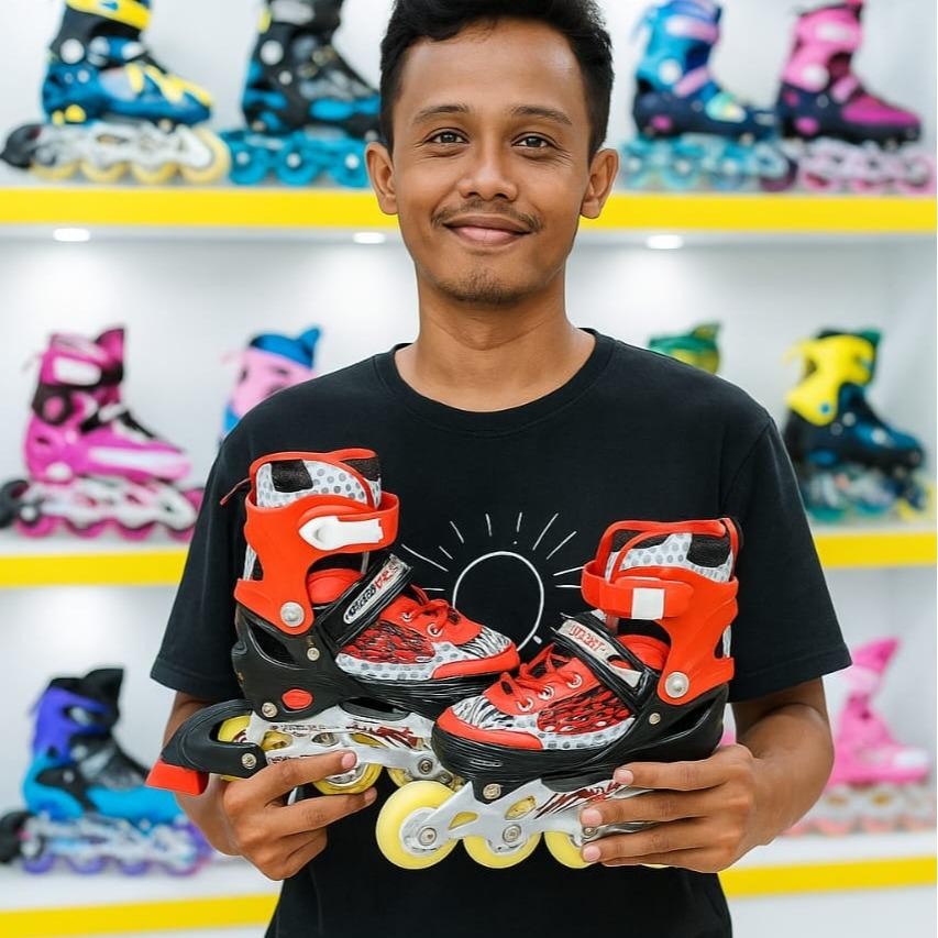 Jual Saudarashop Sepatu Roda Power Skate Hijau Roda Karet Bahan Bagus ...