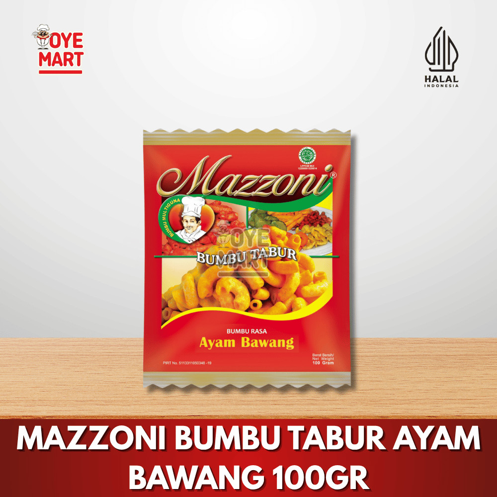 Jual MAZZONI BUMBU TABUR 100GR | Shopee Indonesia