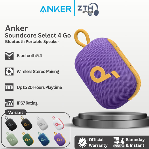 Anker Soundcore Select Go Select4GO 4Go Bluetooth Speaker Outdoor  Waterproof A31X1