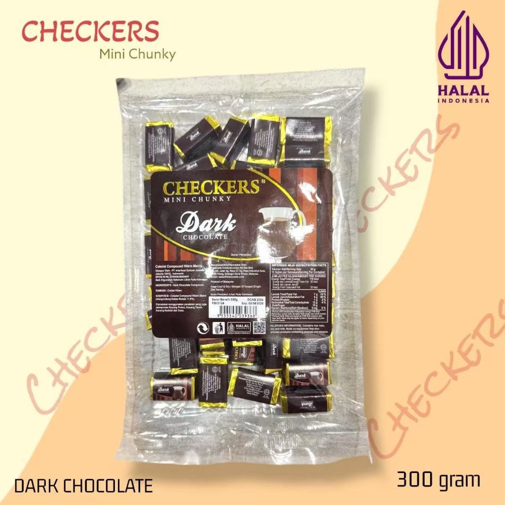 Jual Cokelat CHECKERS Mini Chunky 300g / CHECKERS Chocolate Malaysia ...