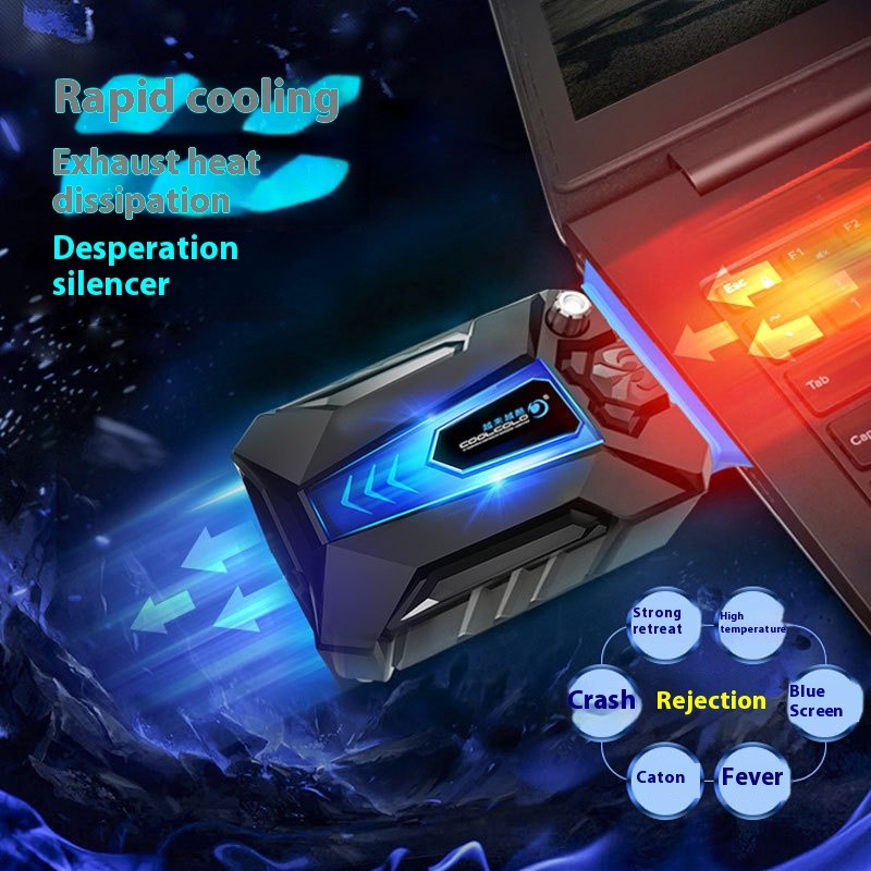 Jual Vacuum Portable Laptop Cooler USB Air Cooler External Extracting ...