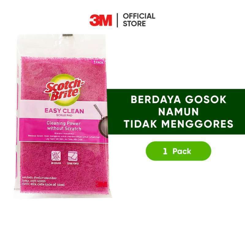 Jual SCOTCH-BRITE SPONS HIJAU T-36 CUCI PIRING DAYA GOSOK KUAT BASIC ...