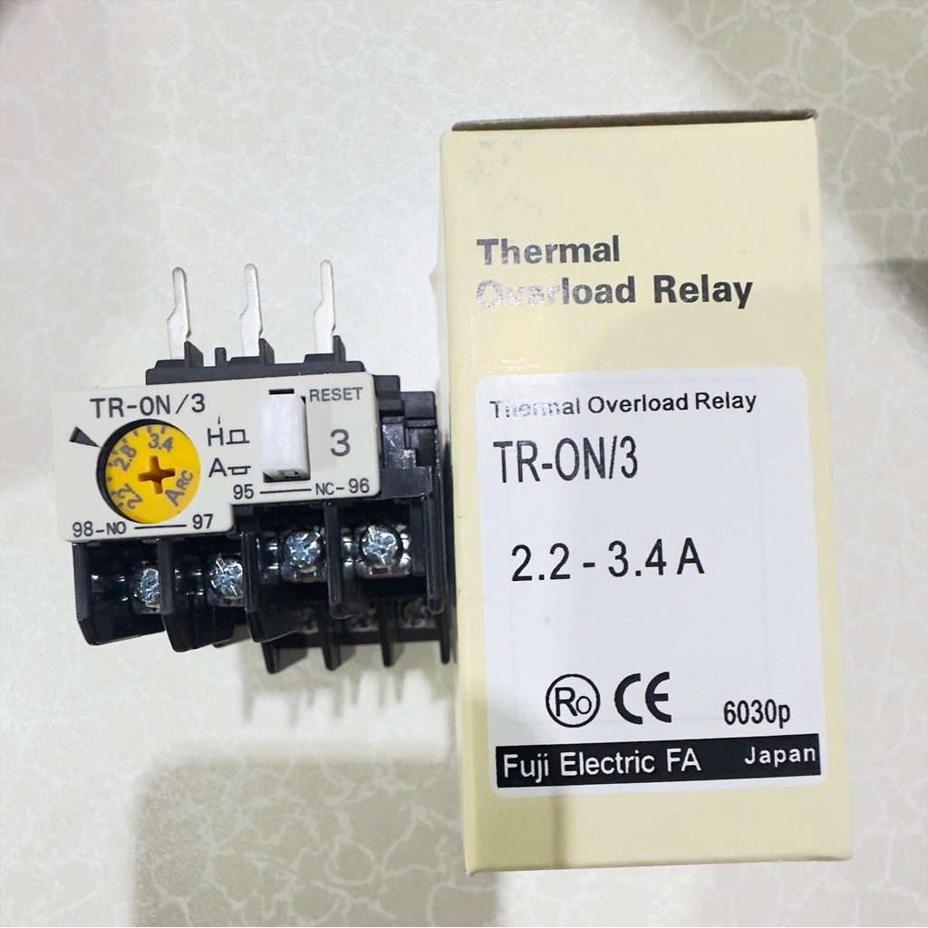 Jual GARANSI READY THERMAL OVERLOAD RELAY FUJI TR-ON/3 / OVERLOAD FUJI ...
