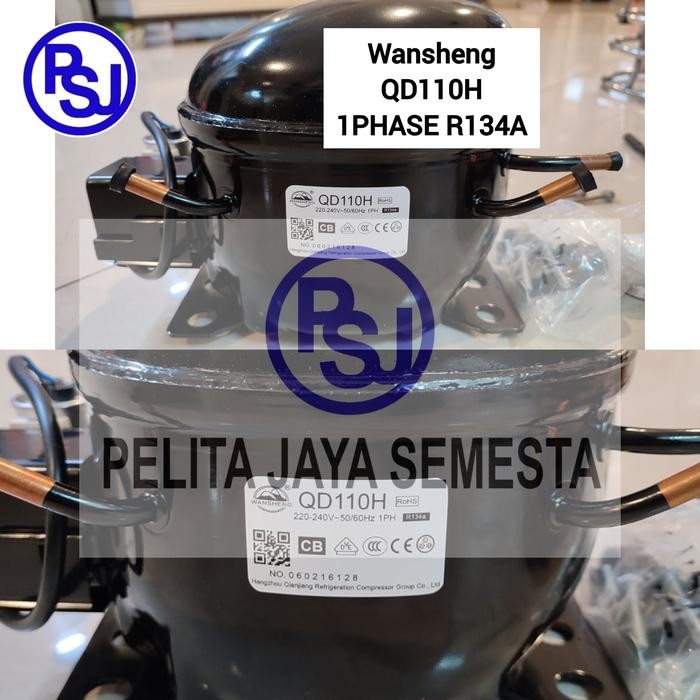 Jual Kompresor Wansheng QD110H / / Compressor Kulkas QD110H / QD110H ...