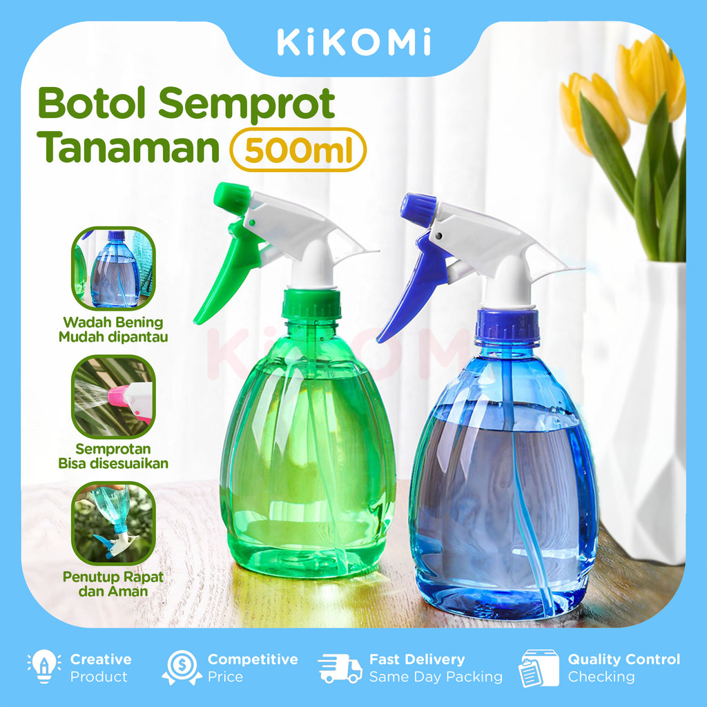 Jual Botol Semprot Tanaman 500 ML Transparan Wadah Spray Air Bening ...