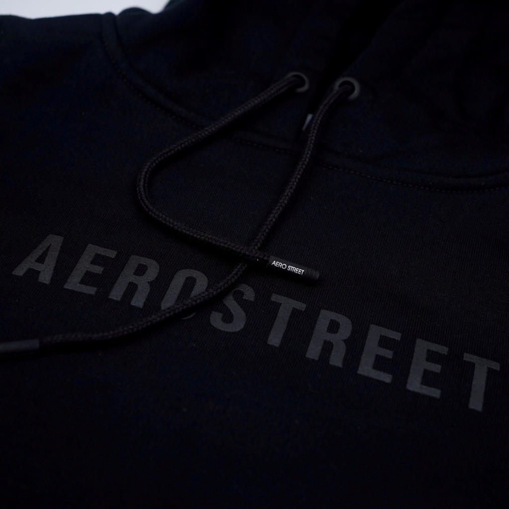 Jual Aerostreet Hoodie Alexander Hitam Sweater Jumper CAAAA | Shopee ...