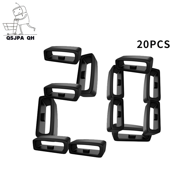 Jual Rubber Replacement Watch Strap Band Keeper Loop Security Holder ...