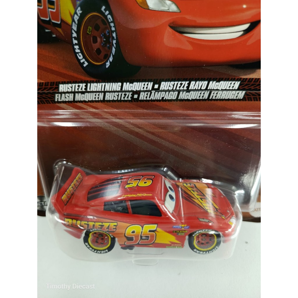 Jual Diecast Disney Pixar Cars Rusteze Lightning McQueen Mainan Anak ...