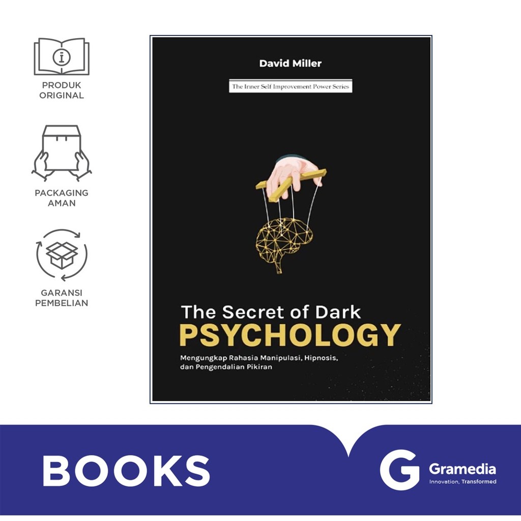 Jual The Secret of Dark Psychology ( David Miller ) | Shopee Indonesia