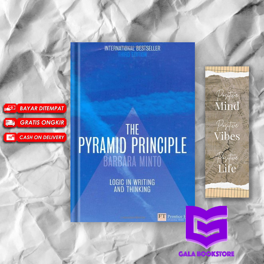 Jual The Pyramid Principle: Logic in Writing and Thinking by Barbara ...