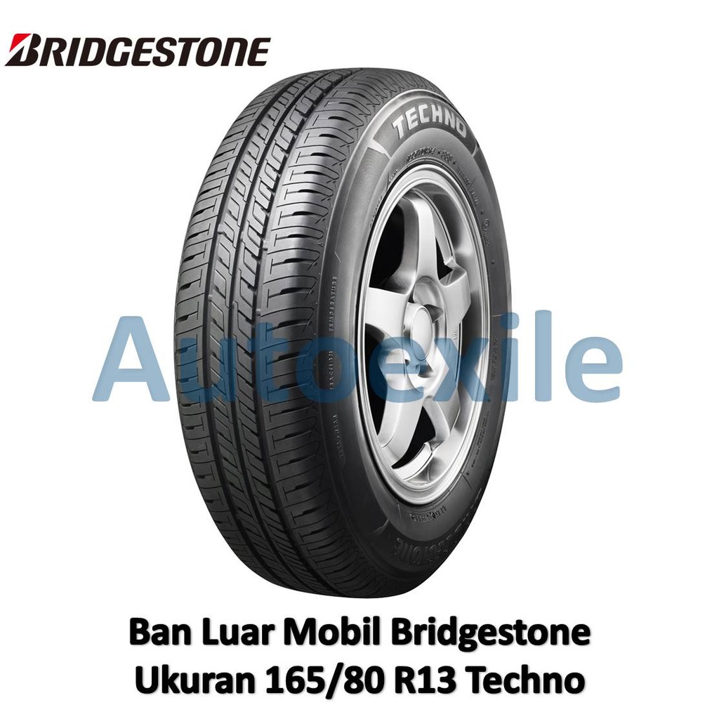 Jual Ban Luar Bridgestone 165/80 R13 Techno BS Tubeless Radial Andalan ...
