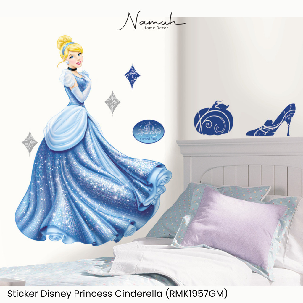 Jual Sticker Disney Princess Cinderella (RMK1957GM) | Shopee Indonesia