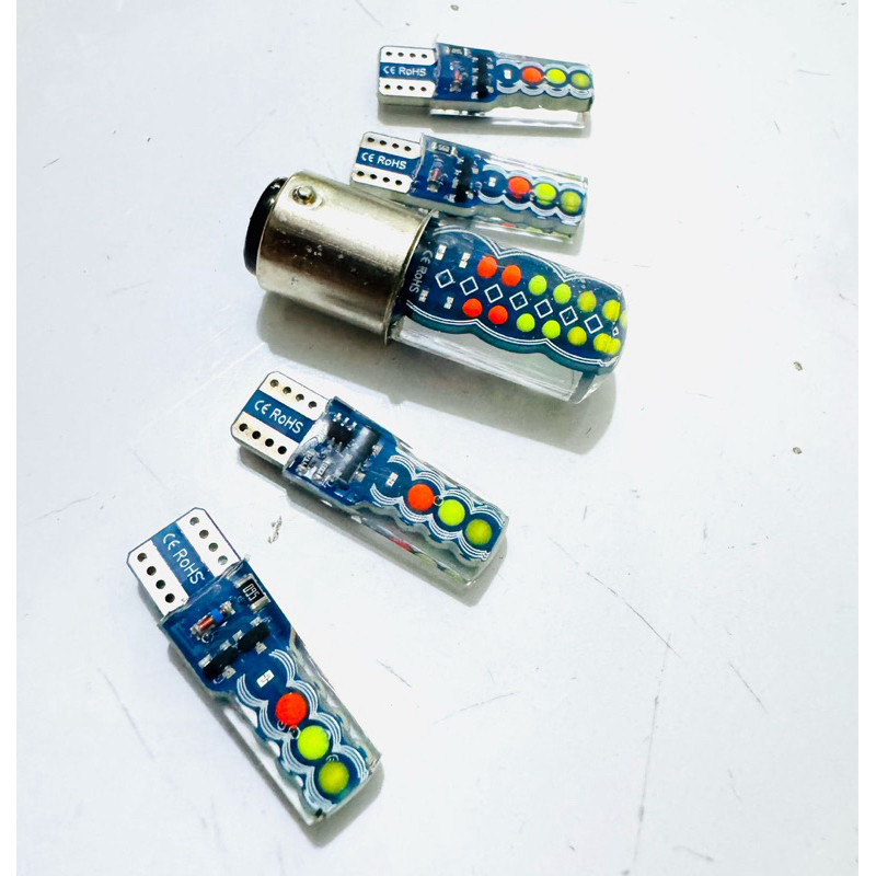Jual KKS SET PAKET (4PCS)LAMPU SEN RGB SEN JELLY KEDIP & LAMPU STOP RGB ...