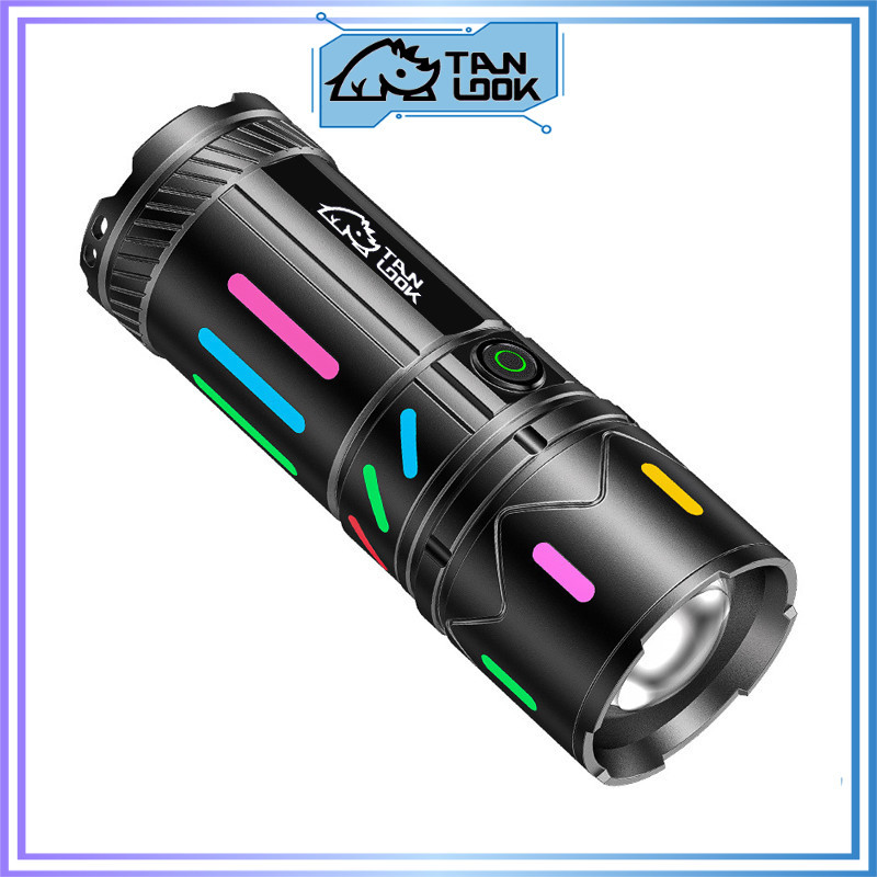 Jual TANLOOK Lampu Senter X-31 LED white laser zoomable | Shopee Indonesia