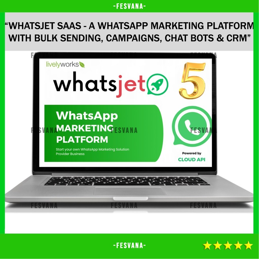 Jual SOURCE CODE APLIKASI WEB WHATSJET SAAS - A WHATSAPP MARKETING ...