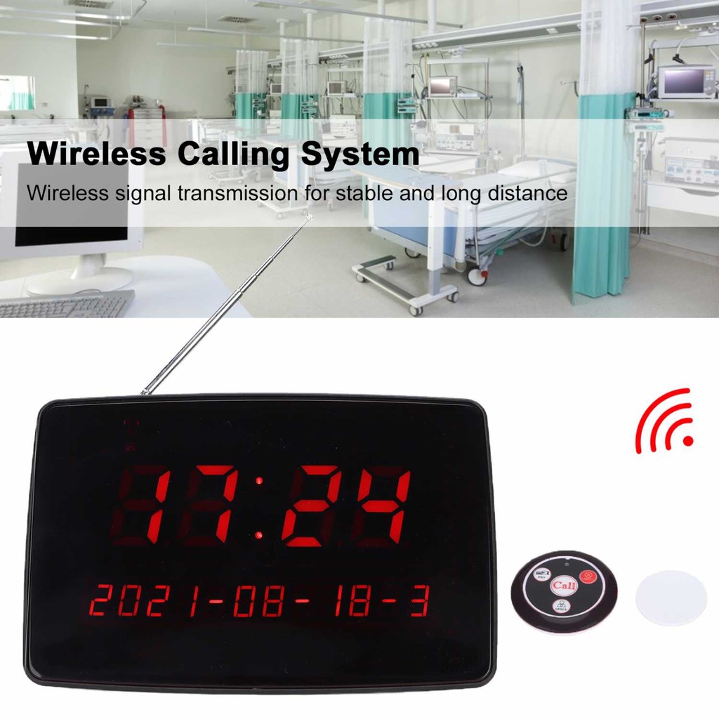 Jual LISM Waiter Calling System Restaurant LED Display Pager 10 ...