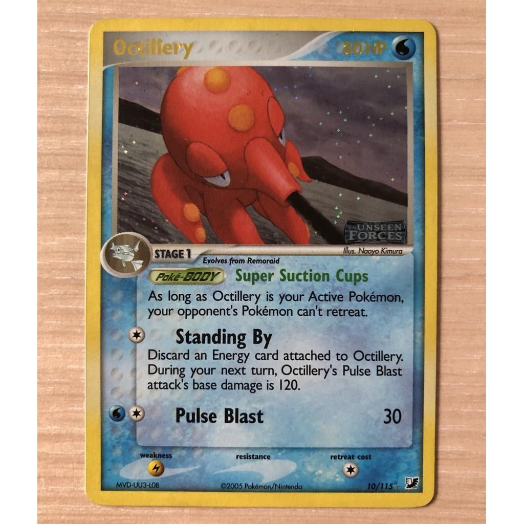 Jual Octillery 10/115 Holo Rare Pokemon TCG Card Charizard Blastoise ...