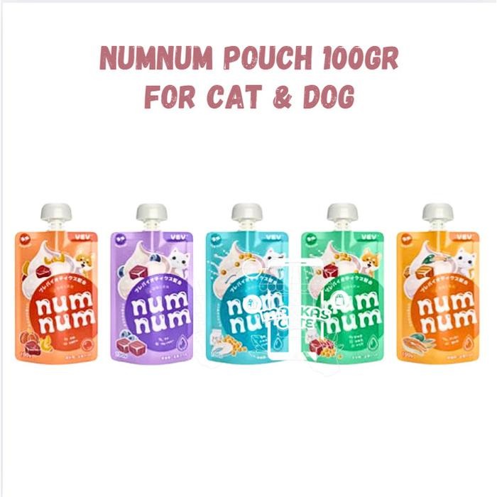 Jual [ED 07/27/2025] NUMNUM CAT & DOG SNACK 100GR - Snack Kucing ...