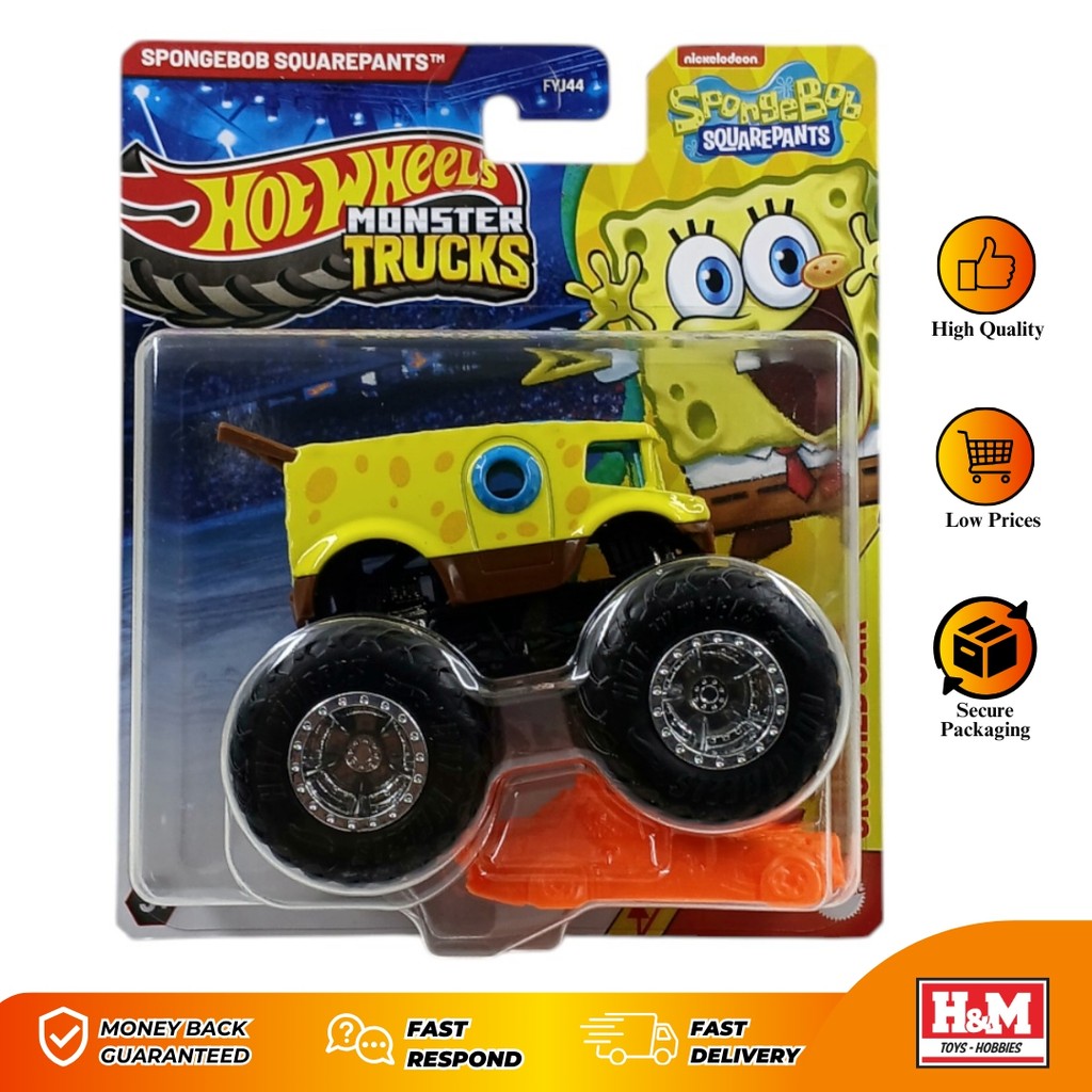 Jual ot Wheels Monster Trucks Spongebob Squarepants - FYJ44-930C ...