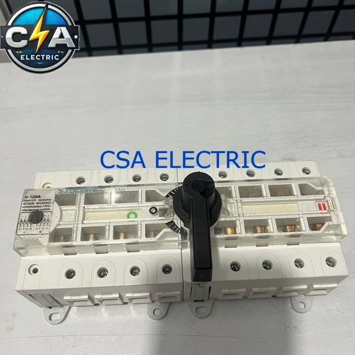Jual SOCOMEC VM1 4 Pole Manual Changeover Switch (COS) 80A / 100A ...